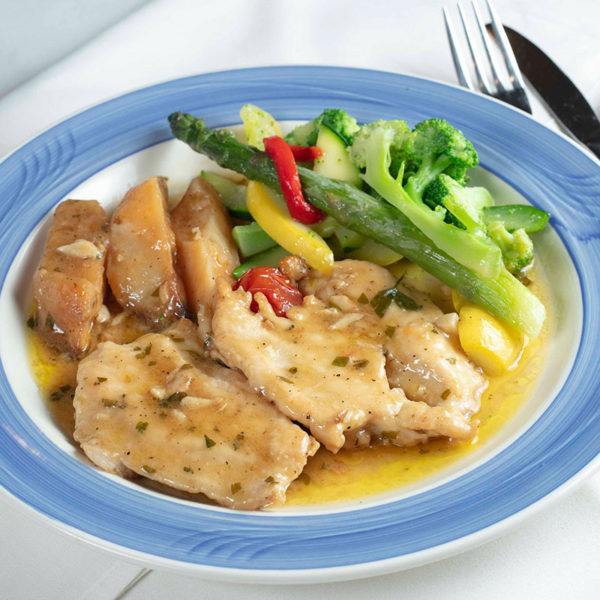 Petto di Pollo alla Vesuvio