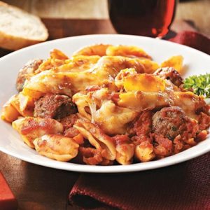 Cavatelli & Meatballs