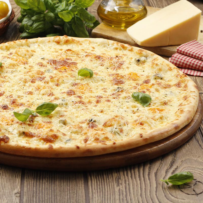 Pizza Bianca Ai Quattro Formaggi – Pescatore Food Pickup &amp; Delivery